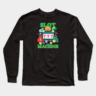 Slot Machine Lucky Victory Long Sleeve T-Shirt